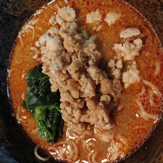 インスタント生麺de簡単　担々麺